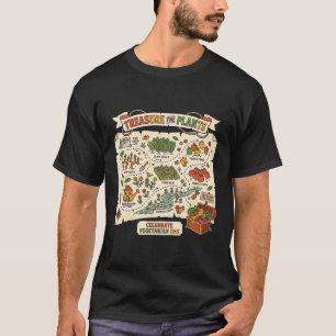 Treasure the Plants Vegetarian Day Vintage Vegetab T-Shirt