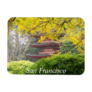 Treasure Tower Pagoda, San Francisco Magnet