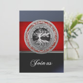 Treasure Trove: Silver Celtic Tree of Life (Standing Front)