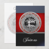 Treasure Trove: Silver Celtic Tree of Life (Front/Back)