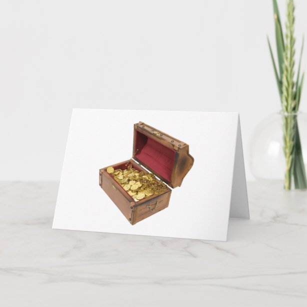 Treasure Chest Cards Zazzle
