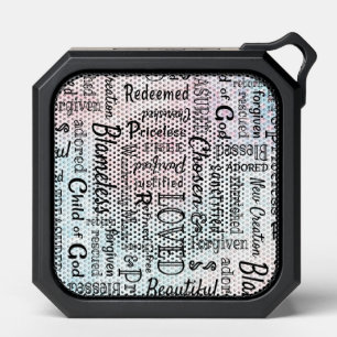 Treasured Christian Words of Affirmation Bluetooth Speaker