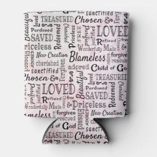 Treasured Christian Words of Affirmation Can Cooler