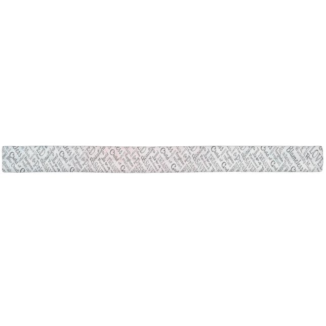 Treasured Christian Words of Affirmation Elastic Hair Tie (Unwrapped)