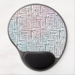 Treasured Christian Words Of Affirmation Gel Mouse Pad at Zazzle