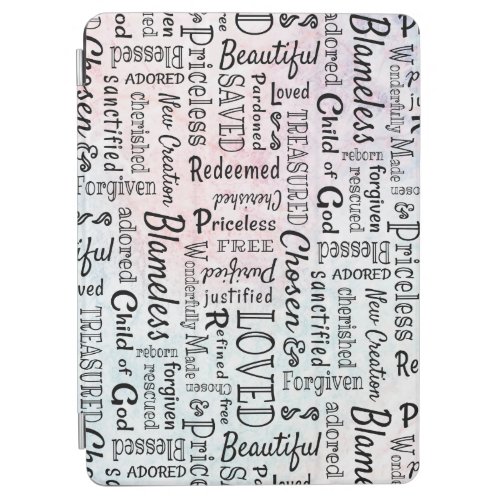 Treasured Christian Words of Affirmation iPad Air Cover