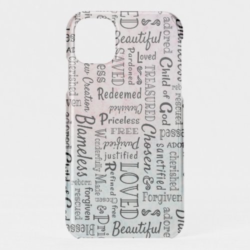 Treasured Christian Words of Affirmation iPhone 11 Case