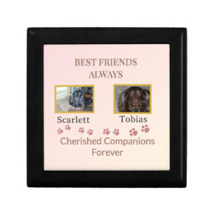 Treasured Companions Pawprint Gift Box