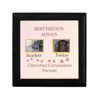 Treasured Companions Pawprint Gift Box