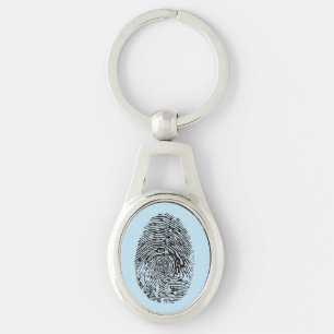 Treasured Memorial Fingerprint Keychain