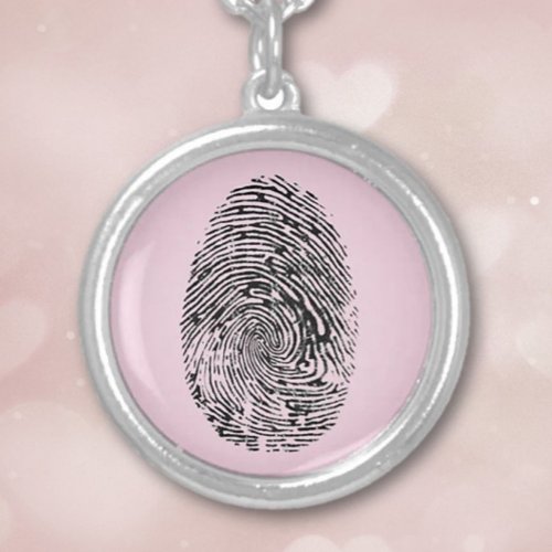 Treasured Memorial Fingerprint Necklace