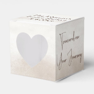 "Treasured on you Journey" Boho Foster Care Shower Favor Boxes