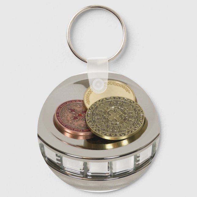 TreasureMirror110409 copy Keychain (Front)