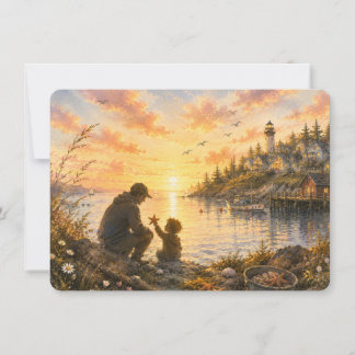 Treasures by the Tide Father's Day Card