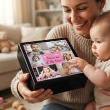 Treasures of My Heart Photo Collage Keepsake