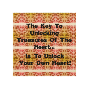 Treasures Of The Heart Wood Wall Art