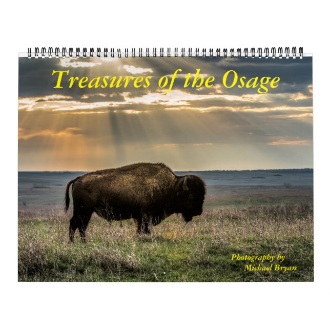 Treasures of the Osage - 12 Month Calendar (Cover)