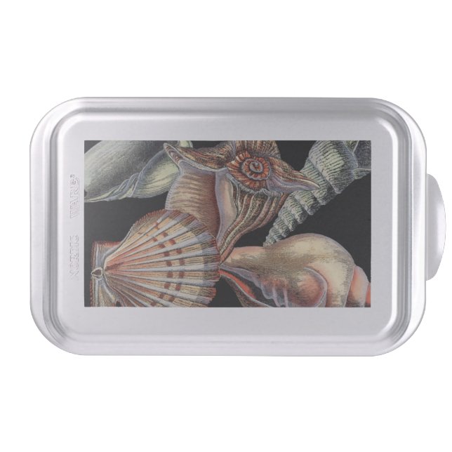 Treasures of the Sea Cake Pan (Front)