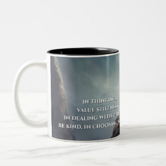 Treasures of the Tao Te Ching 012 Two-Tone Coffee Mug