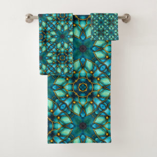 Treasures of Turquoise Bath Towel Set