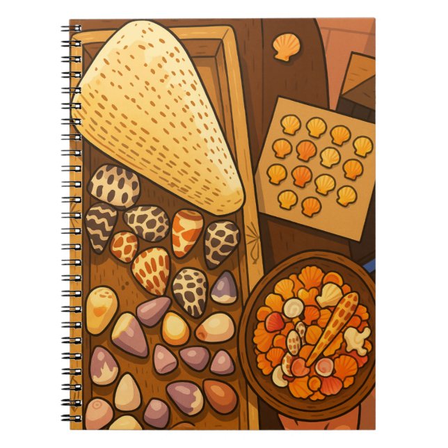 Treasures on the table notebook (Front)