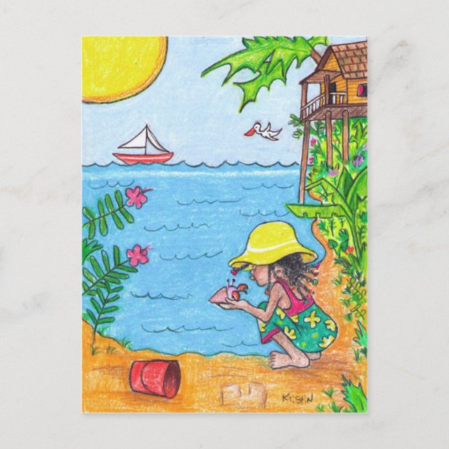 Treasures  post card (Front)