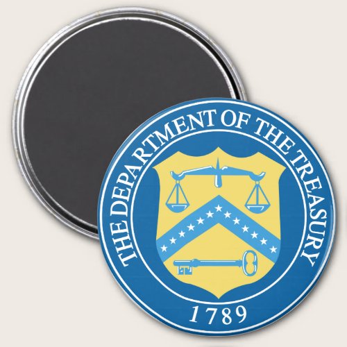 Treasury Department Magnet