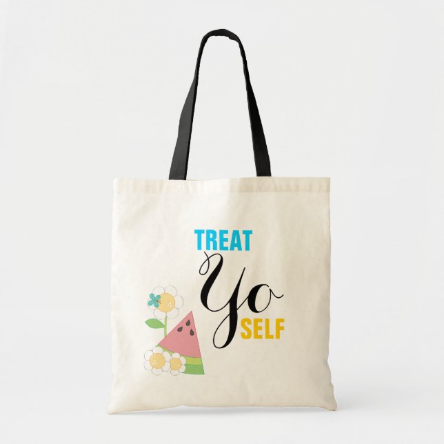*Treat Budget Tote Bag (Front)