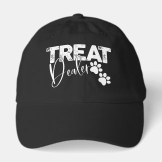 Treat Dealer Dog Lover Quote Hat