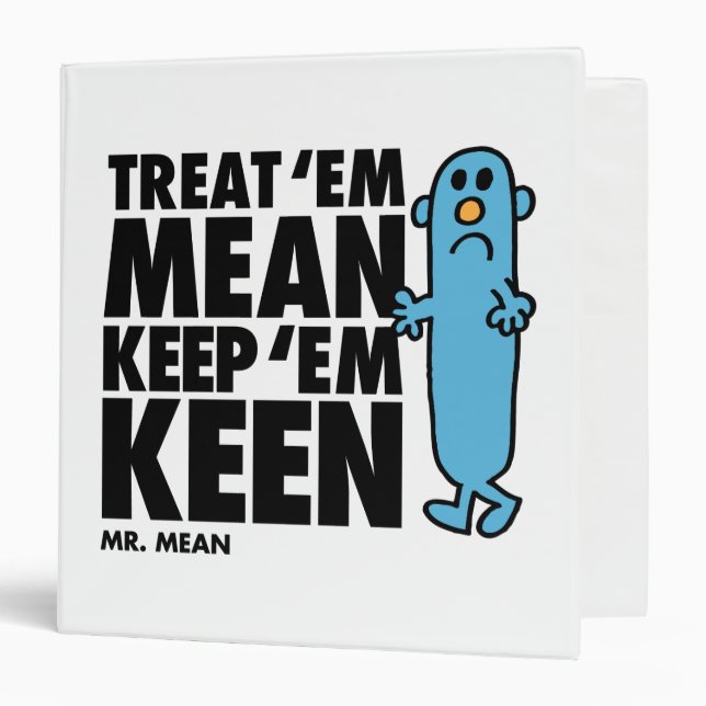 Treat 'Em Mean Binder (Front/Inside)