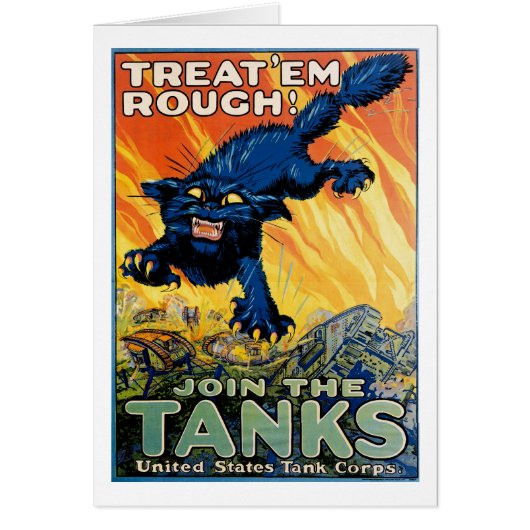 Treat 'em Rough - Join the Tanks Cards (Front)