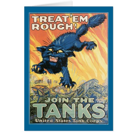 Treat 'Em Rough - Join the Tanks! Cards (Front)