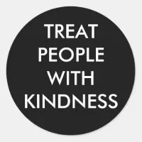 Treat People With Kindness Sticker