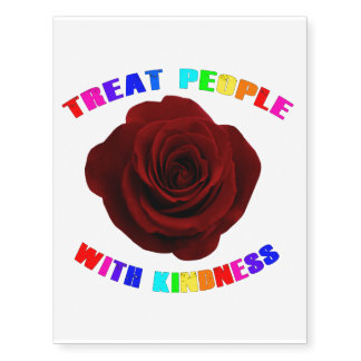Treat People With Kindness - TPWK Temporary Tattoos