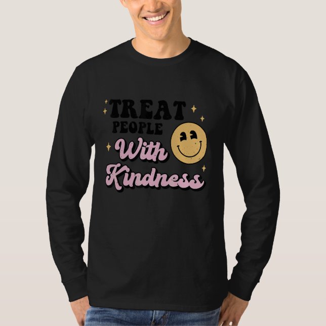 Treat People With Kindness TPWK Trendy Preppy 3 T-Shirt (Front)