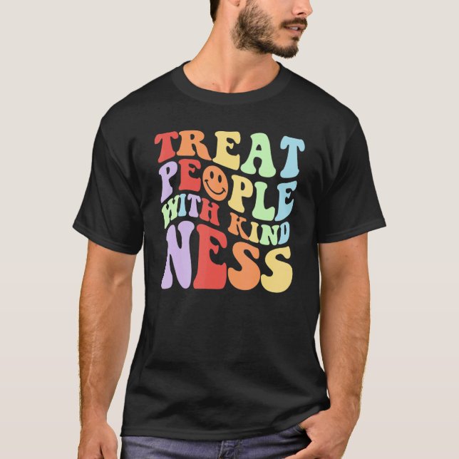 Treat People With Kindness TPWK Trendy Preppy 3 T-Shirt (Front)