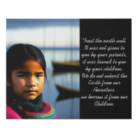 Treat the Earth Well | Fishing Village Girl