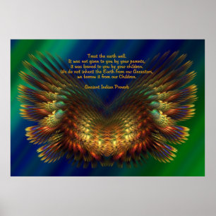 Treat The Earth Well Poster