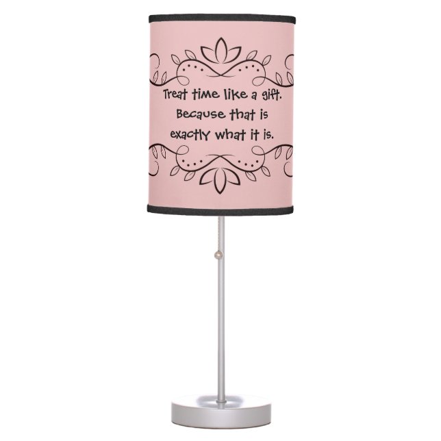 Treat time like gift table lamp (Front)