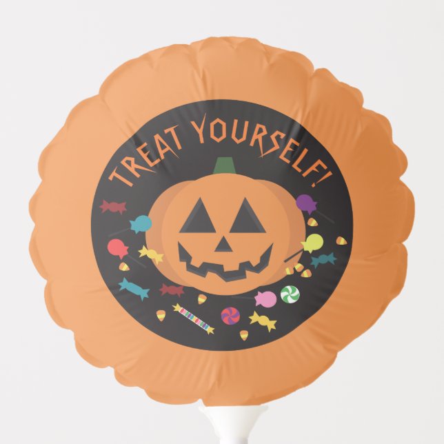 Treat Yourself! Balloon (Front)
