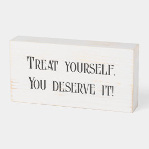 Treat Yourself Fashion Boutique Display Sign