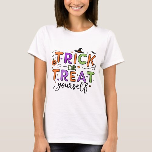Treat Yourself to Halloween Delights T_Shirt