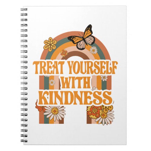 Treat Yourself With Kindness Inspiration Journal 