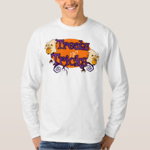 Treats No Tricks For Halloween Ghosts