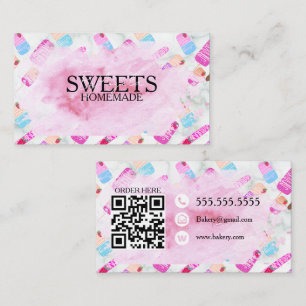 Treats Pretzels Baker Bakery Treats Business Card