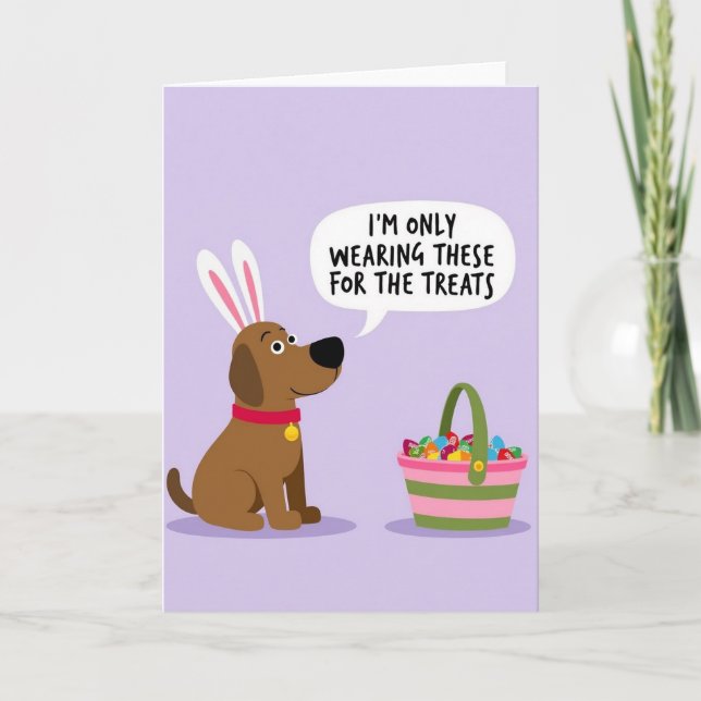 Treats Reward Canine Card (Front)