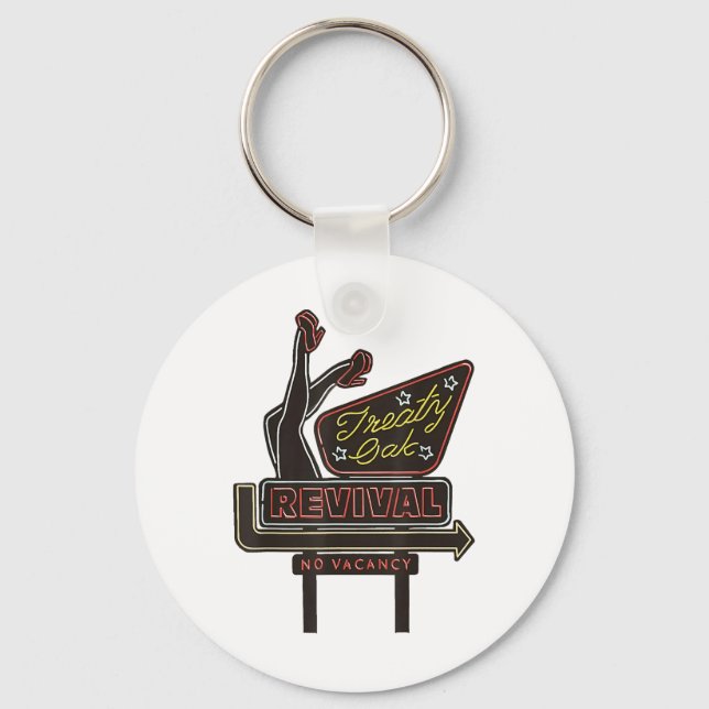 Treaty Oak Revival  Keychain (Front)