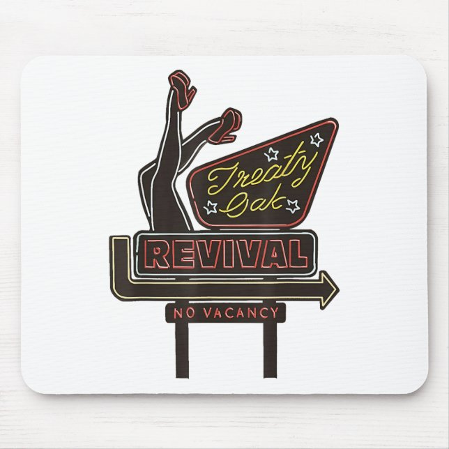 Treaty Oak Revival  Mouse Pad (Front)