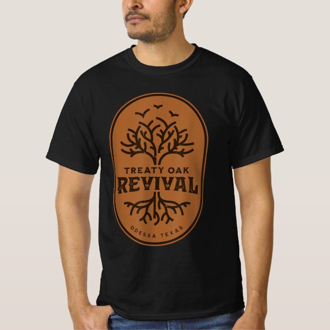 Treaty Oak Revival T-Shirt (Front)