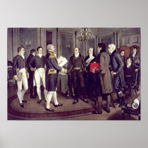 Treaty Of Ghent Poster Zazzle   Treaty Of Ghent Poster R7618b60dbb9d4978a9a37933f934b060 Xbkw 8byvr 630 